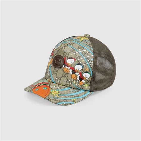 disney x gucci donald duck baseball hat|Gucci X Disney Donald Duck Baseball Hat for Men .